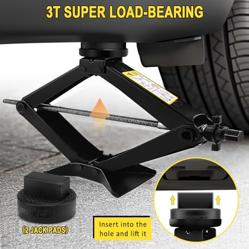 3-Ton Scissor Jack Kit for Mercedes A B C E W203/204/212/211/164 - Image 2