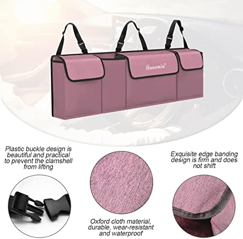Collapsible 4-Pocket Car Trunk Organizer - Image 3