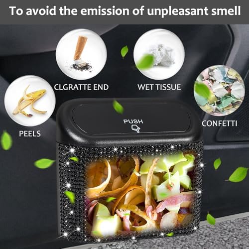 Accmor Bling Car Trash Can - Image 6