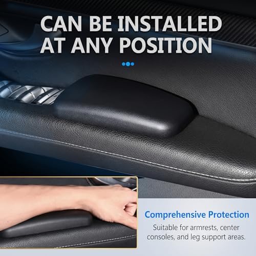 2 PCS Car Elbow Pad Arm Rest, Comfortable Soft Leg Support Cushion Pad - Image 5