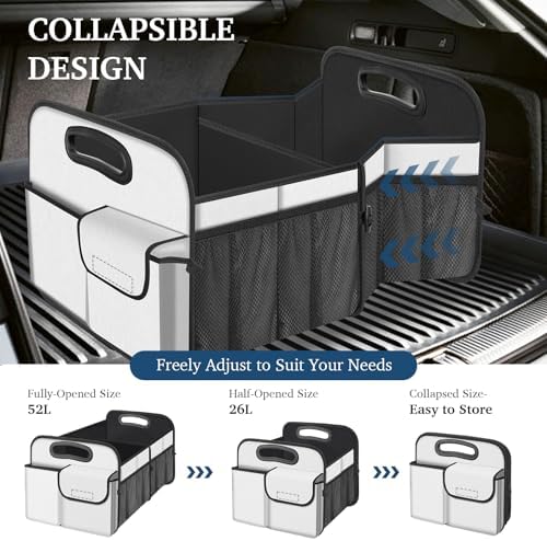 Femuar Car Trunk Organizer, Car Storage Organizer - Image 5