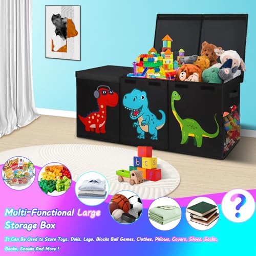 Extra Large Toy Box, Kids Toy Storage Chest - Image 3