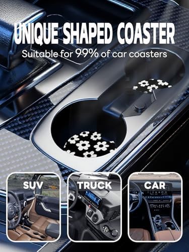 WOCOCN Car Coasters, Cup Holder Coasters - Image 6