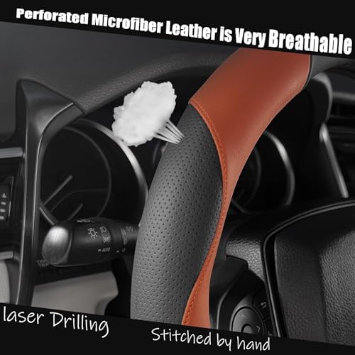Steering Wheel Cover 14.5"-15", Non-Folding Packaging, Heavy-Duty - Image 4
