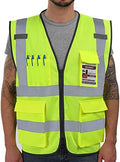 Dib Safety Hi Vis Reflective Safety Vest by HighVisibilityWorkwear
