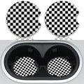 Cute Car Coasters for Cup Holders, 2 Pack Absorbent Universal Neoprene Car by Unknown