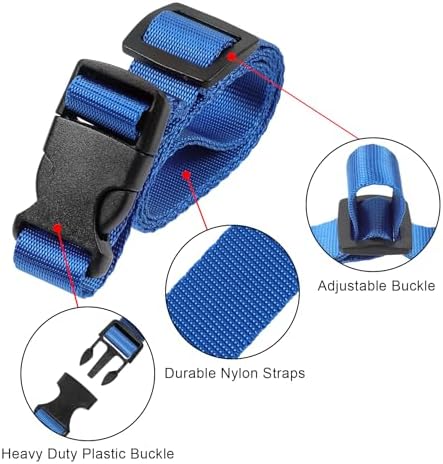 Vigorport Utility Straps Quick Release Nylon Backpack Accessory Bag Strap - Image 2