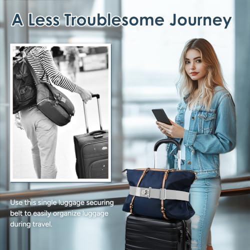 Travel Inspira Travel Belt for Luggage Suitcases & Carry-On Bags - Image 2