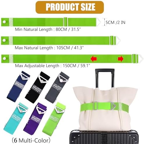 SOWPOPY Travel Belt Luggage Straps - Image 3