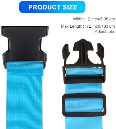 Luggage Straps for Suitcases TSA Approved, Travel Belt Suitcase Belt, Suitcase - Image 4