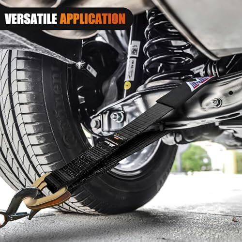 Nilight 2" x 38" Axle Tie Down Straps - Image 7