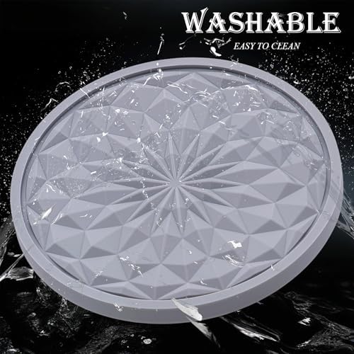 2 Pack Silicone Car Cup Holder Coaster – 2.75 Inch Non-Slip Drink Mat, - Image 5