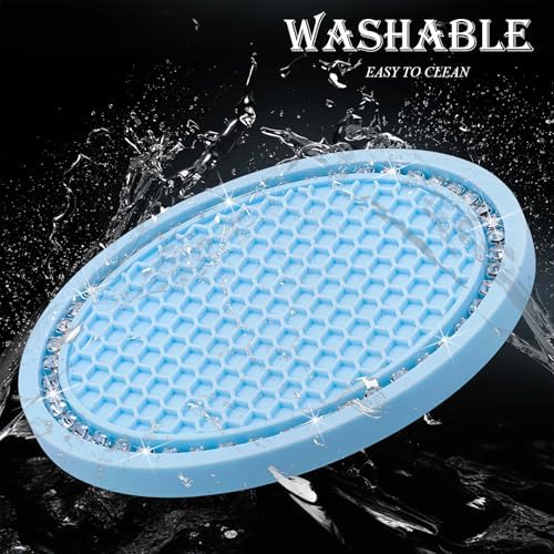 4PCS Bling Cup Holder Coaster, 2.75 Inch Auto Car Cup Holder Insert Coasters - Image 5