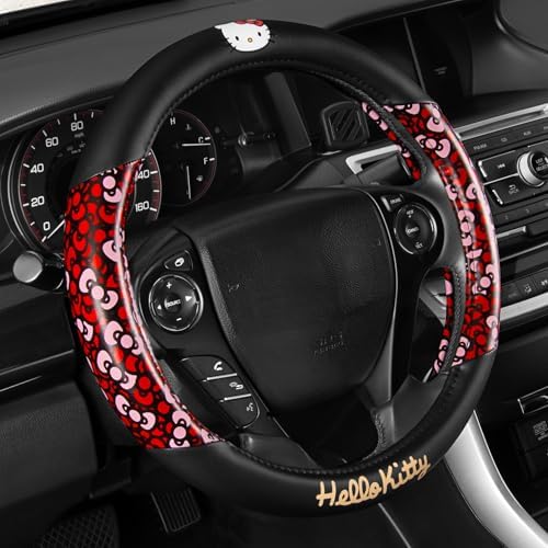 Hello Kitty Steering Wheel Cover, Official Sanrio Car Steering Wheel Cover - Image 4