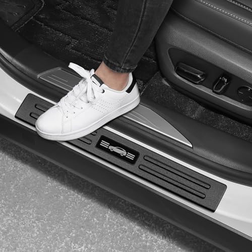 4PCS Door Sill Protector Compatible by Hugeek