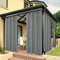 BONZER Outdoor Curtains for Patio Waterproof Thick Privacy by Bonzer