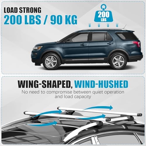 Universal 53" / 135cm Roof Rack Cross Bars - Image 2