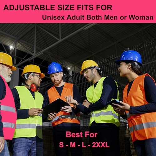 Pink Safety Vests 20 Pack - Image 6