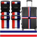 Luggage Straps for Suitcases, Travel Adjustable Belt by ZHOMA