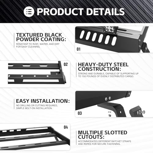 YZONA Roof Rack Cargo Basket - Image 5