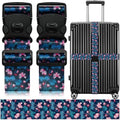 Luggage Straps for Suitcases, Travel Adjustable Belt by ZHOMA