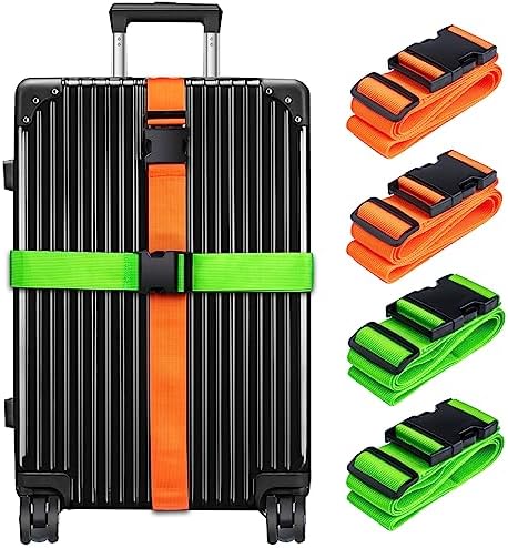 Luggage Straps for Suitcases TSA Approved, Travel Belt Suitcase Belt, Suitcase by collwait