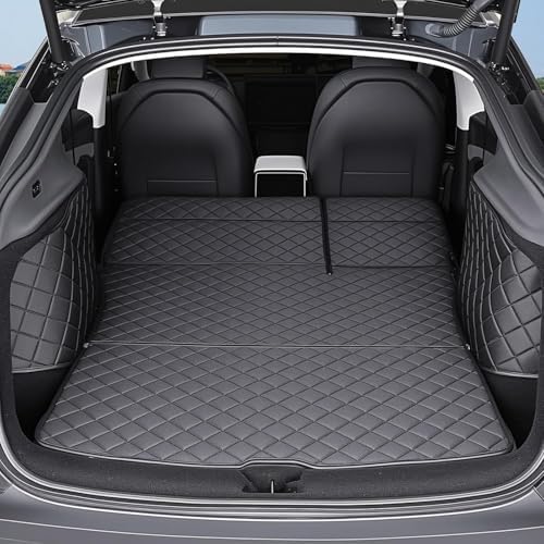 Topfit for Tesla Model Y Trunk Mats Cargo Liner Waterproof Dog Car Seat Covers by topfit