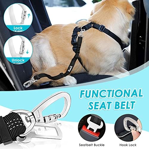 SlowTon Dog Seat Belt and Harness - Image 2