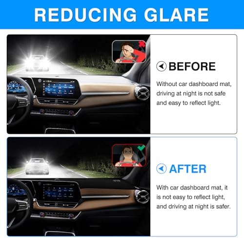 Autorder Dashboard Cover Mat for 2025 2026 Chevy Chevrolet Equinox Accessories - Image 4