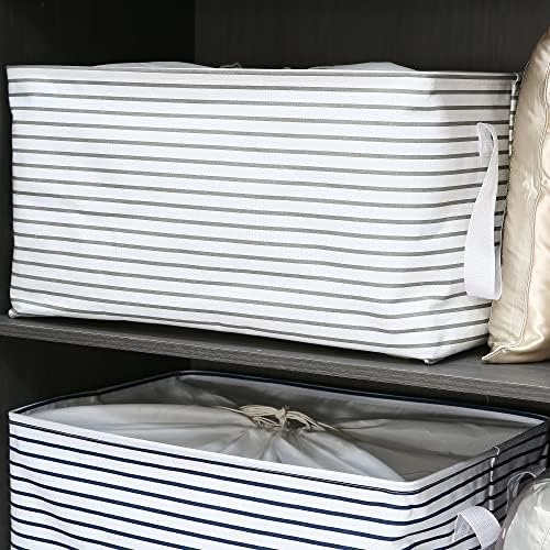 Hinwo 102L XXL Canvas Storage Bin - Image 3
