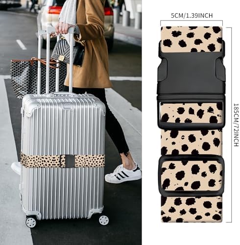 Luggage Straps for Suitcases, Heavy Duty Travel Belt - Image 3