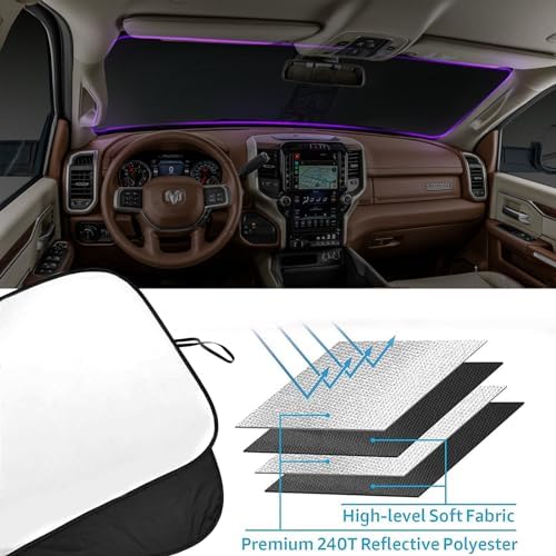 2026 Upgrade Front Windshield Sunshade Fit - Image 5
