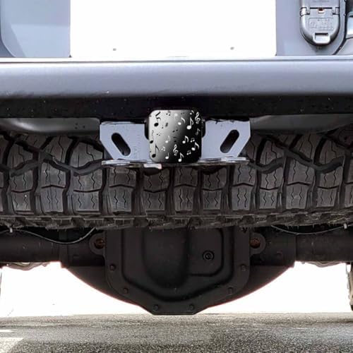 Music Notes Car Towing Hitch Cover - Image 6