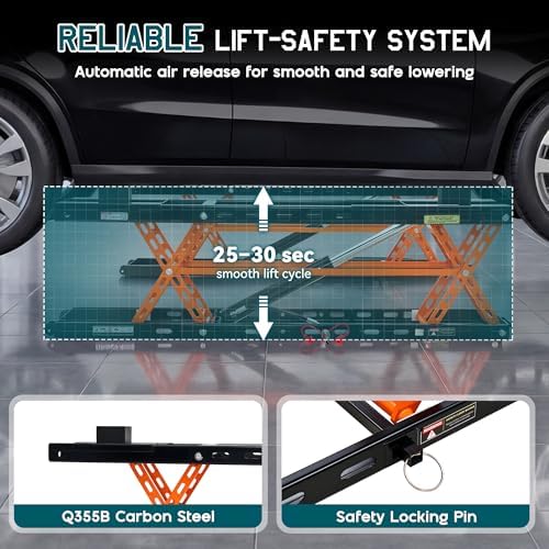 Albott 5000 lb Portable Car Lift - Image 5