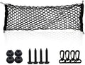 Car Trunk Cargo Net, Double-Layer Nylon Mesh Automotive Rear Cargo Storage Net by Unknown
