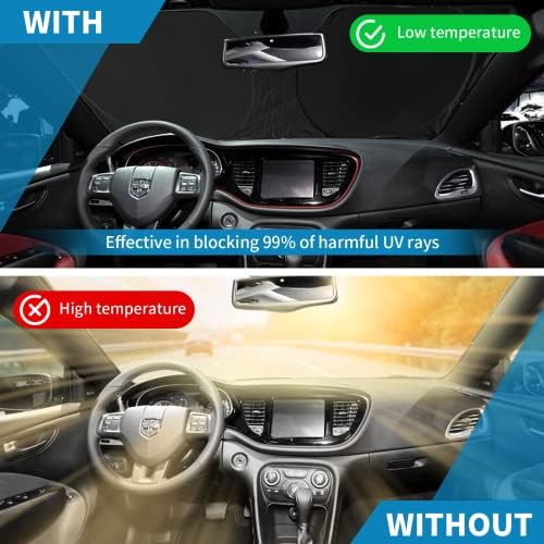 for Toyota Tundra 2005 2006 2007-2027 Car Sun Shade Windshield Sunshade - Image 6