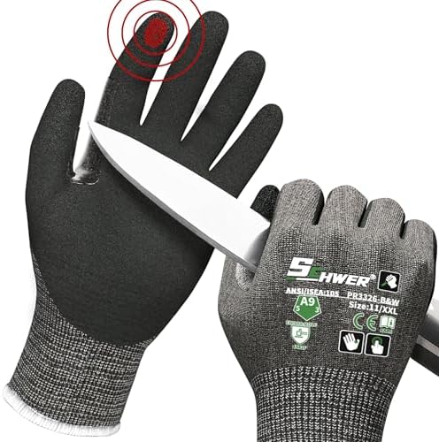 Schwer ProGuard High Level Cut Resistant Work Gloves PR3326 by SCHWER