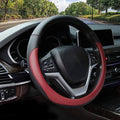 Valleycomfy Microfiber Leather Steering Wheel Cover Large-Size by Valleycomfy