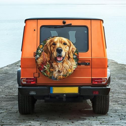 Funny Dog Spare Tire Cover Wheel Protectors - Image 6