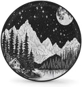 Rv Spare Tire Cover Wheel Mountain Moon Forest Tire Covers Wheel Protectors by FengQuGou