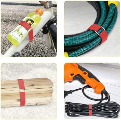 YMCRLUX 1"x16ft Hook and Loop Straps - Image 5