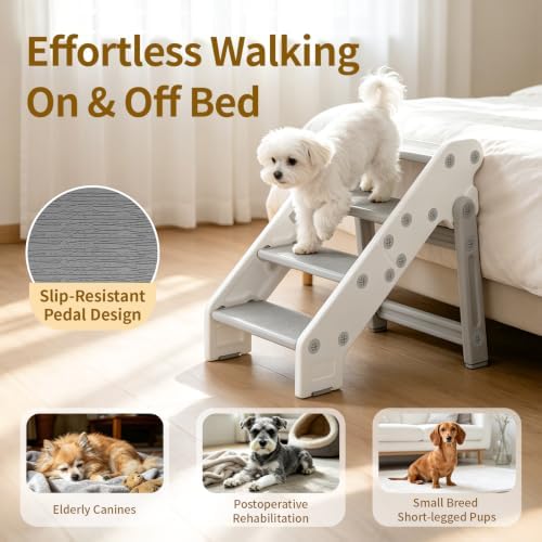 Gupamiga Foldable Dog Stairs, Pet Steps - Image 5
