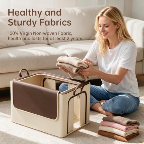 Clothes Storage Bins, 3 Openings - Image 5