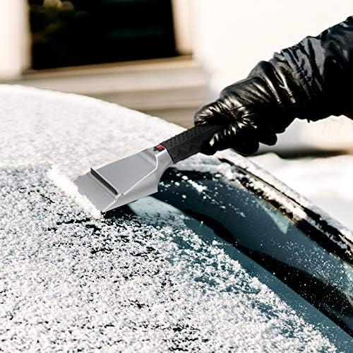 Frienda 2 Pcs Heated Snow Ice Scraper 12V Electric Auto Windshield Ice Scrapers - Image 5