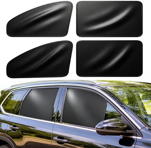 Leather Car Curtains for Side Window by QZZYXYL
