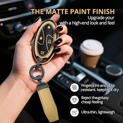 for Hyundai Key Fob Cover & Leather Keychain - Image 5