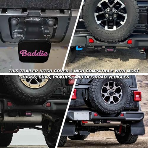 2" Trailer Hitch Cover Rubber Receiver Tube Cap Trailer Hitch Covers - Image 5