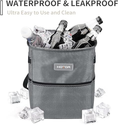 HOTOR Car Trash Can, Leakproof Car Organizer - Image 3