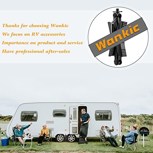 Wankic Camper Wheel Chock X Shaped RV Chocks Stabilizer - Image 6