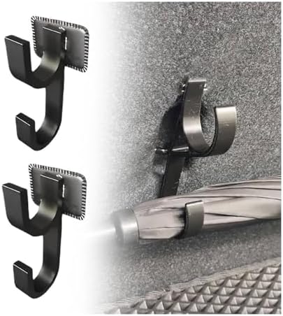 2pcs Cars Umbrella Hook, No Drilling Multifunctional Universal Umbrella Holder by Unknown